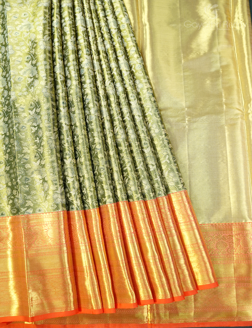 PURE KANCHI PATTU PAVADA(FREE SIZE)-KPL790