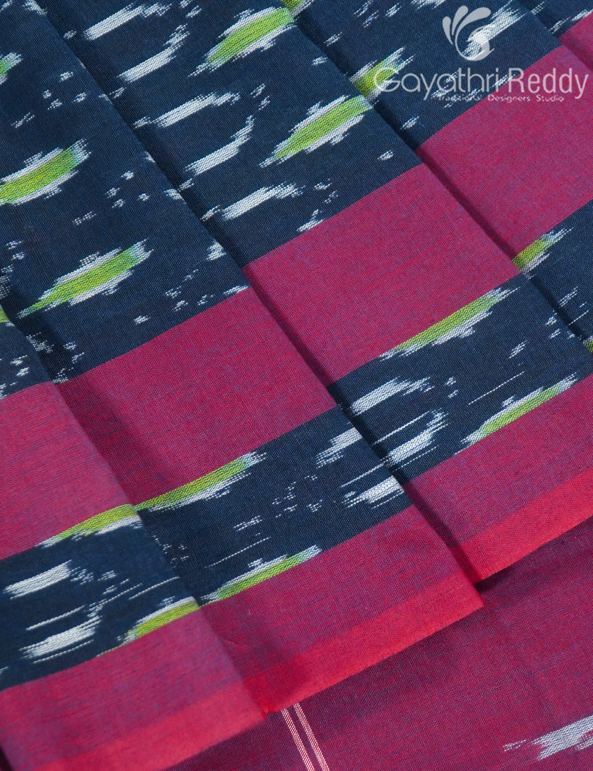 PURE IKKAT COTTON SAREE (N.B)-IKC1141