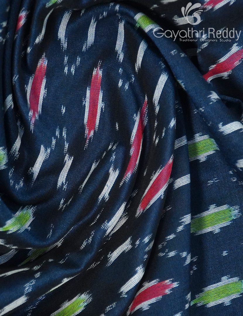 PURE IKKAT COTTON SAREE (N.B)-IKC1141