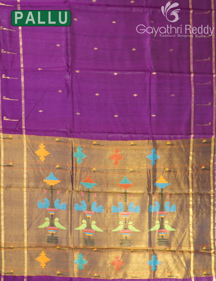 PURE KHADI PATTU SAREE-KHP1281