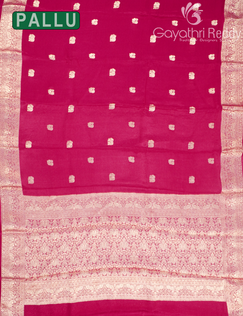 BANARAS CHIFFON SAREE-BCH10