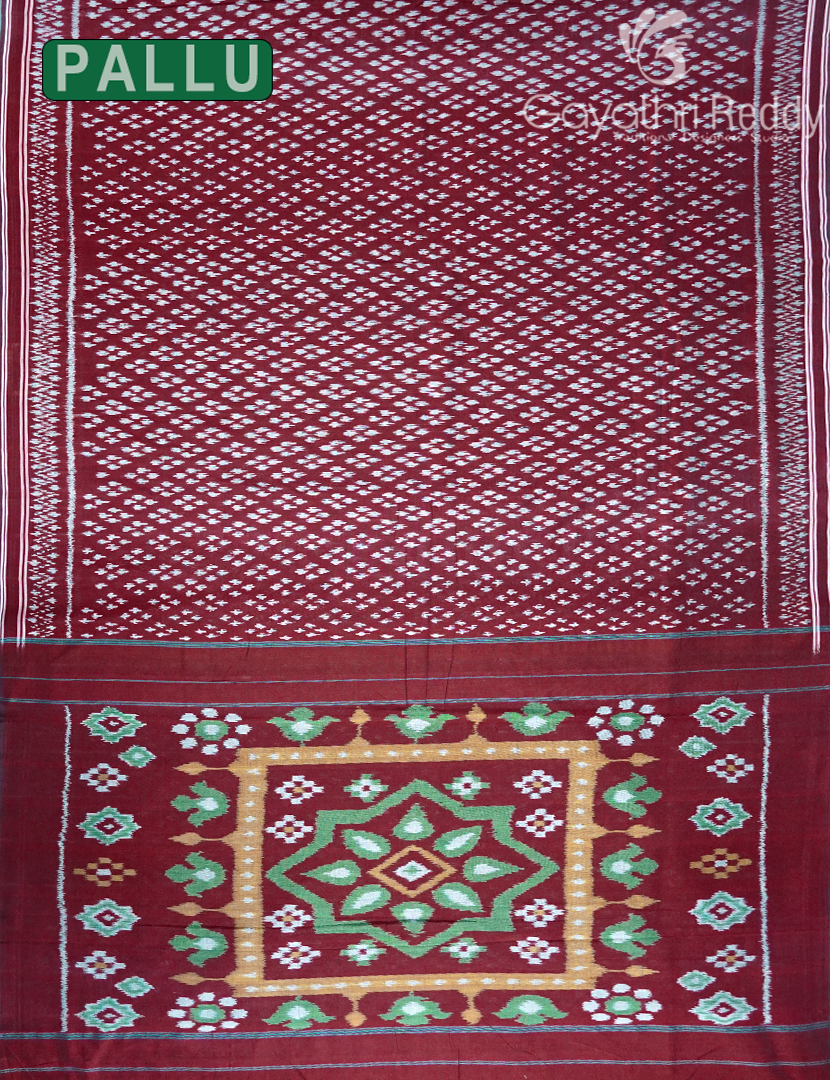 PURE IKKAT COTTON (H.L) SAREE-IKC1053