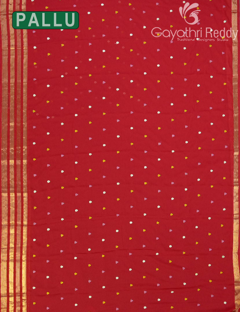 CHIFFON FANCY SAREE-PCF317