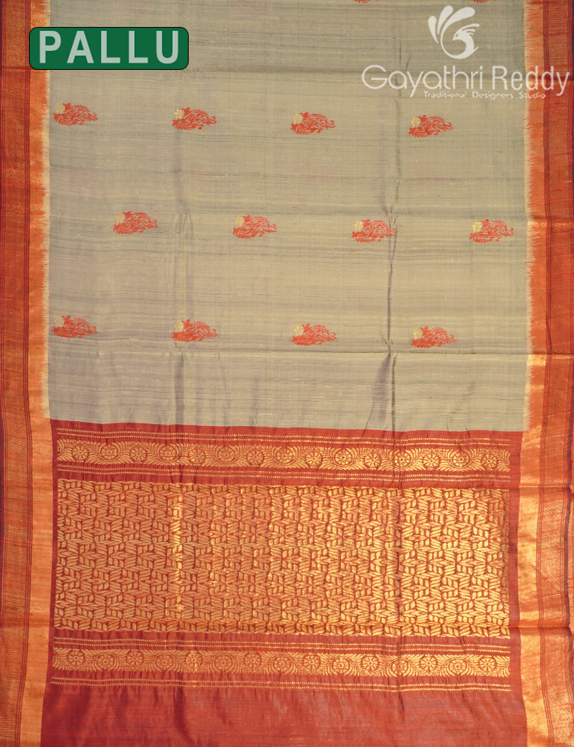 PURE KHADI PATTU SAREE-KHP1224