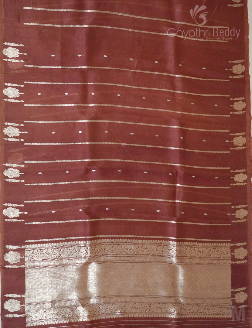 PURE BANARAS ORGANZA SILK-BO288