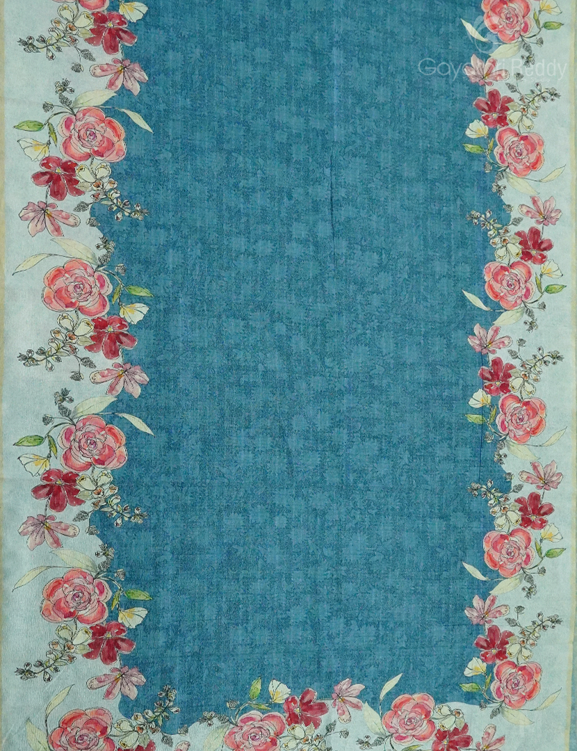 WRINKLE ORGANZA SAREE-OP581