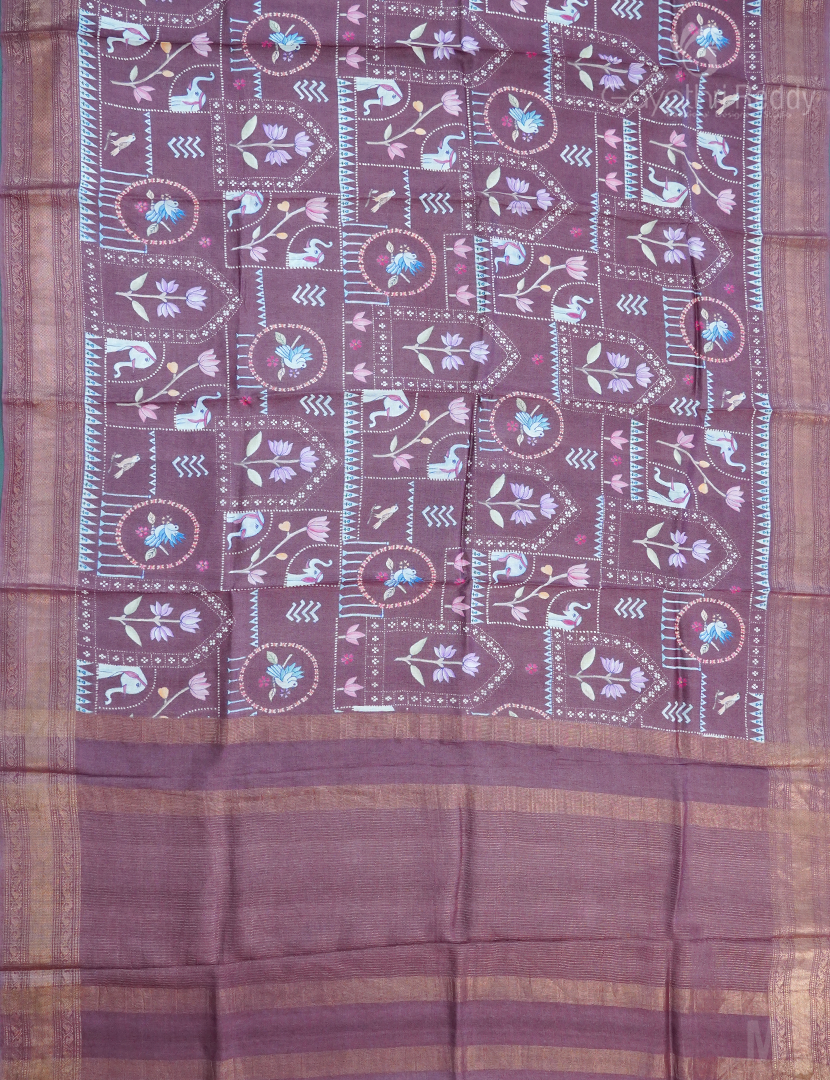 PURE DESI TUSSAR SILK-TS1394