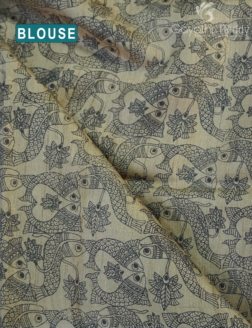 PURE DESI TUSSAR SILK-TS1534