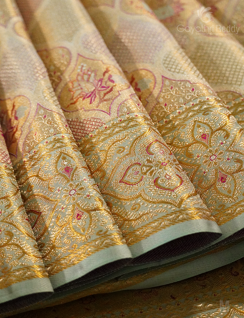 PURE KANCHI PATTU (4.G) BRIDAL SAREE-BKP1885