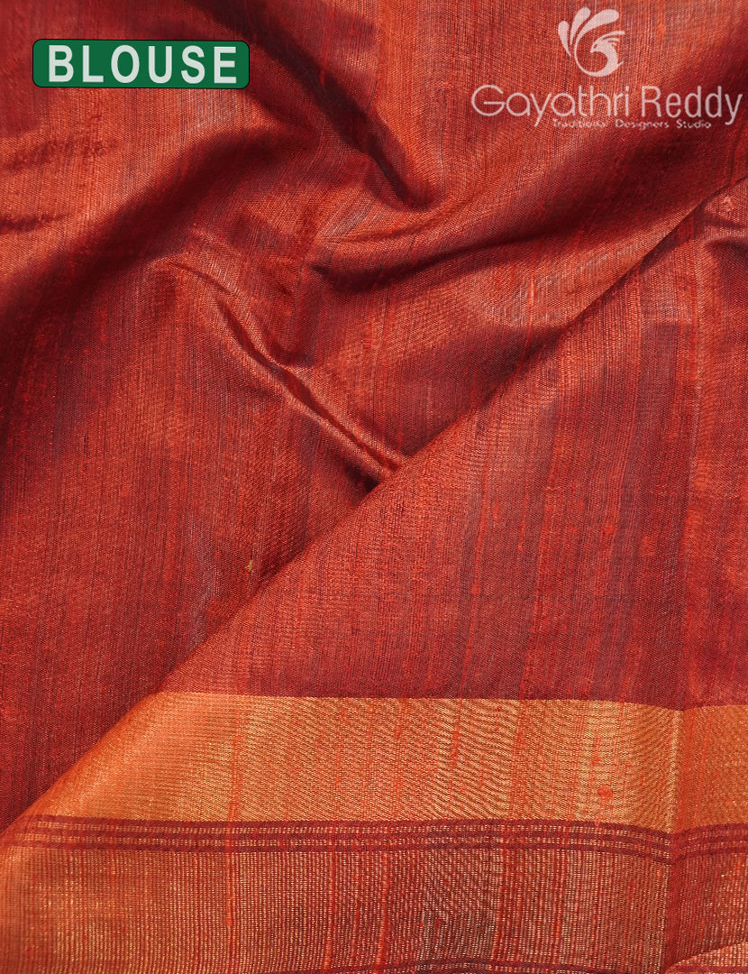 PURE KHADI PATTU SAREE-KHP1224