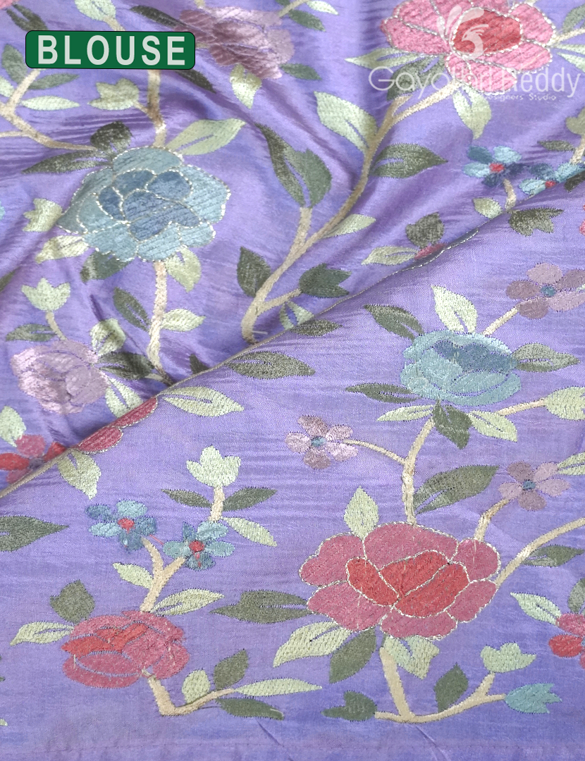 DUPION SILK FANCY SAREE -DSF24
