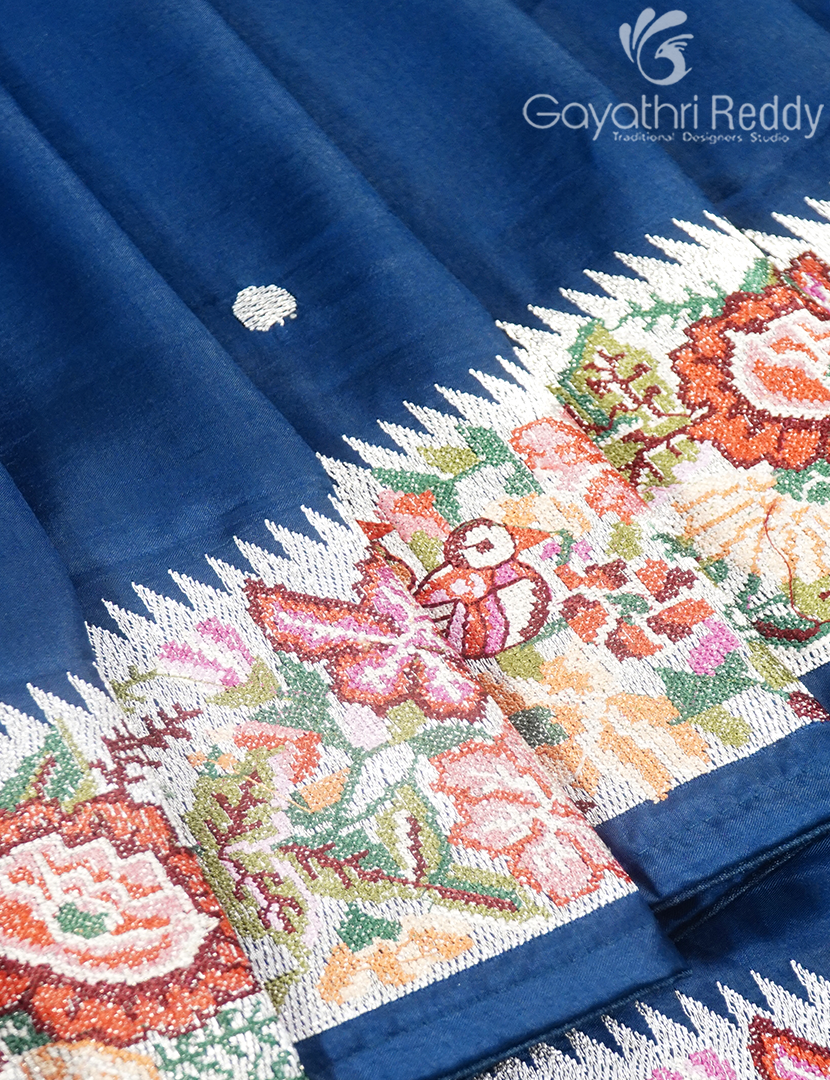 SEMI DUPION SILK SAREE-SDS115