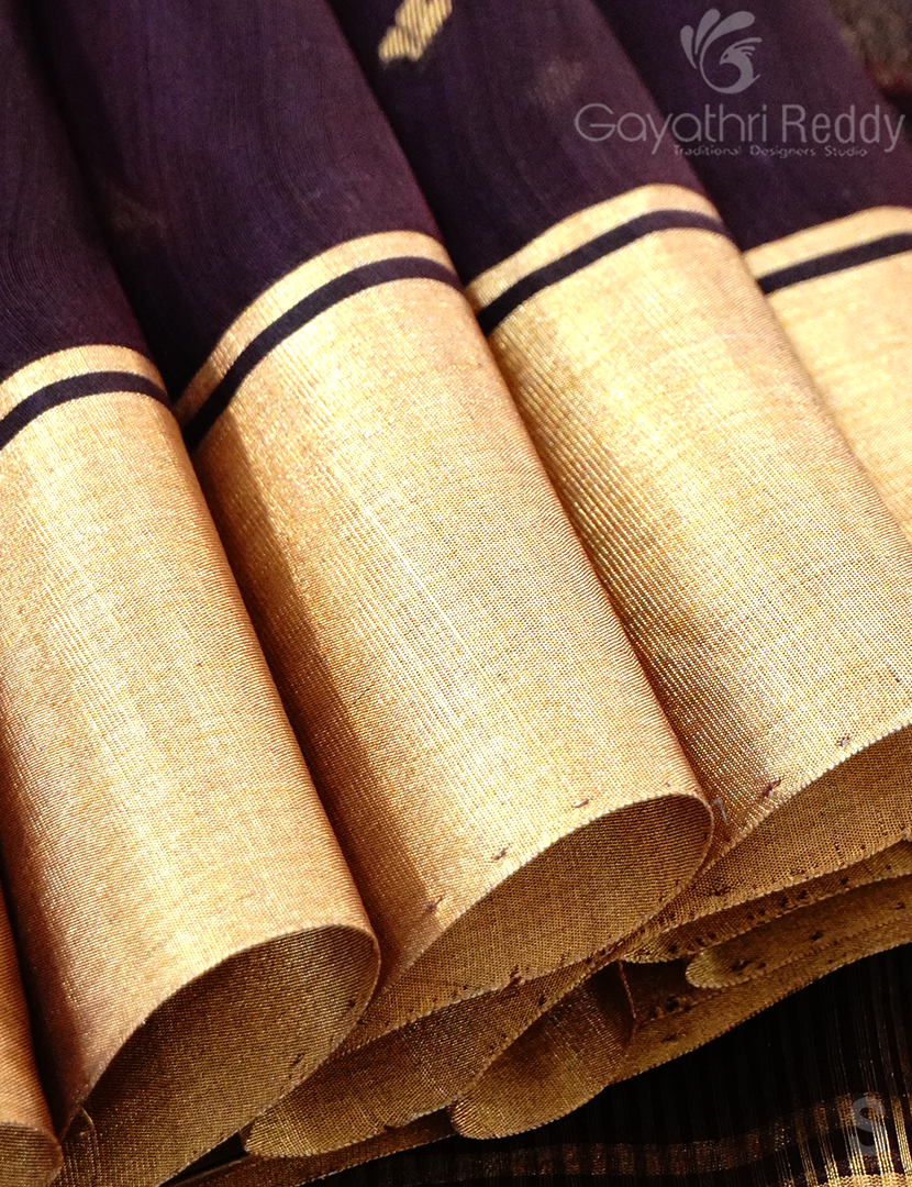 PURE CHANDERI SICO SAREE-PCS649