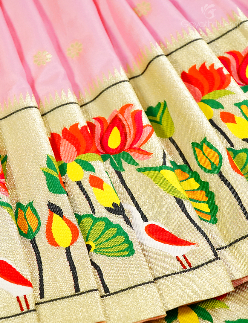 SEMI PAITHANI SAREE-SPS76