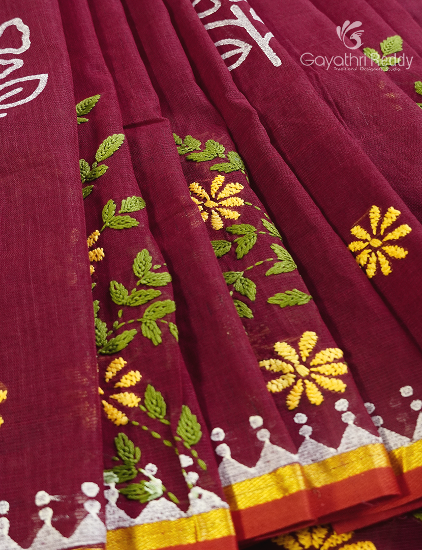 KANTA WORK SAREE-KW1