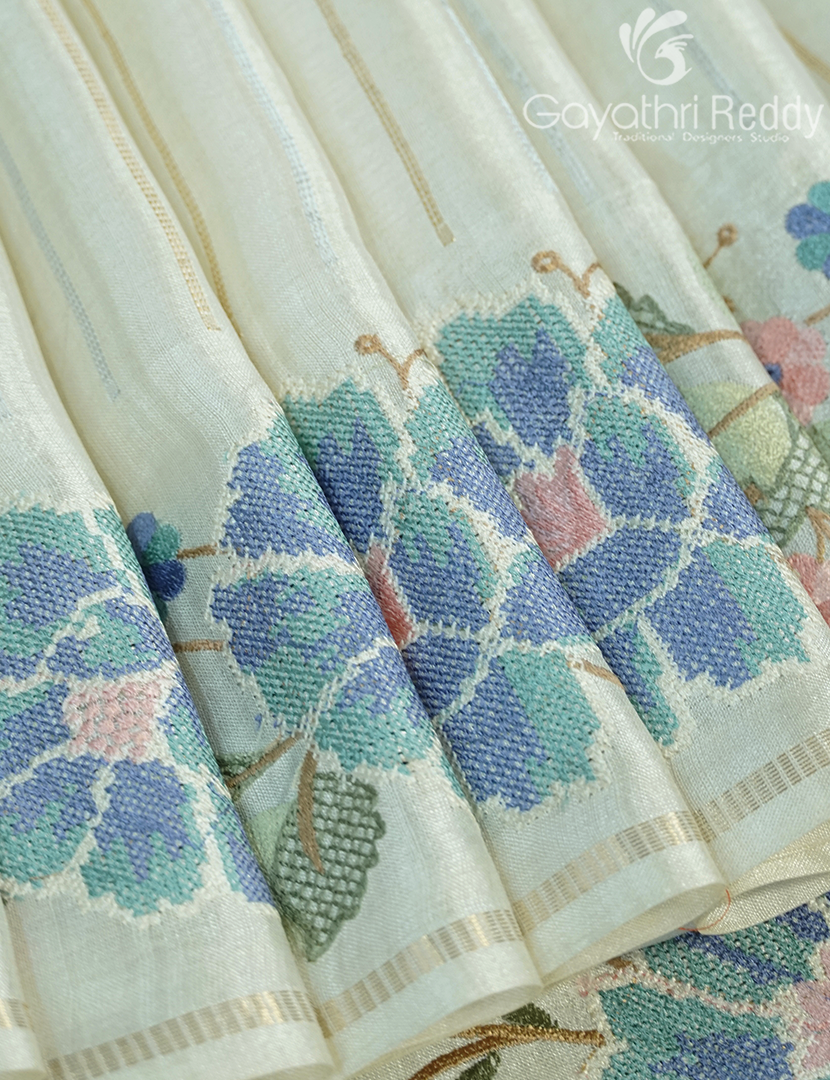 SEMI TUSSAR SAREE -ST1043