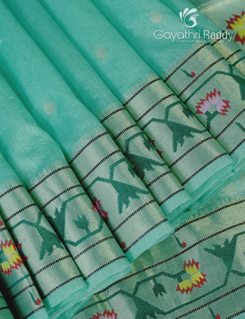 SEMI PAITHANI SAREE-SPS108