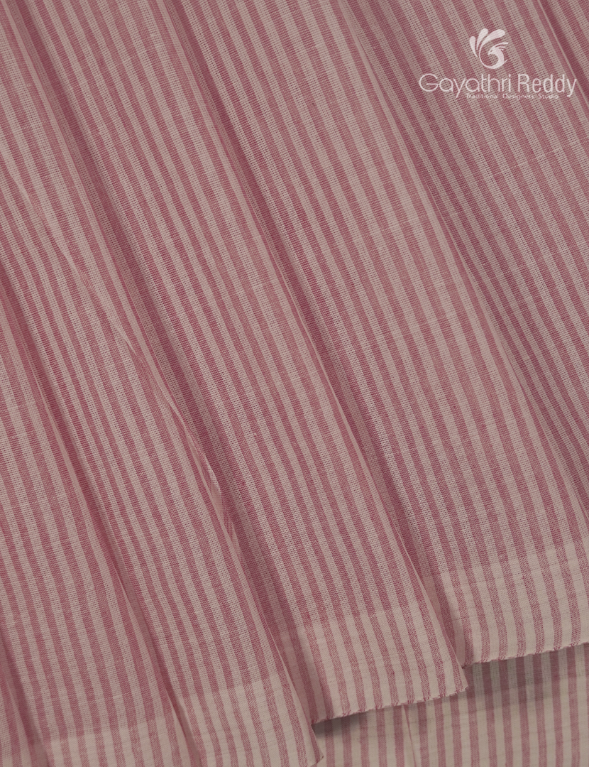 Pure Kanchi Cotton Printed Saree in Baby Pink