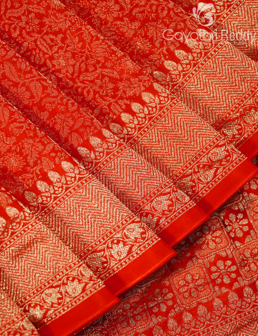 MYSORE CREPE BROCADE SAREE-MCB20