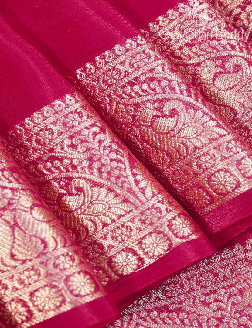 BANARAS CHIFFON SAREE-BCH10