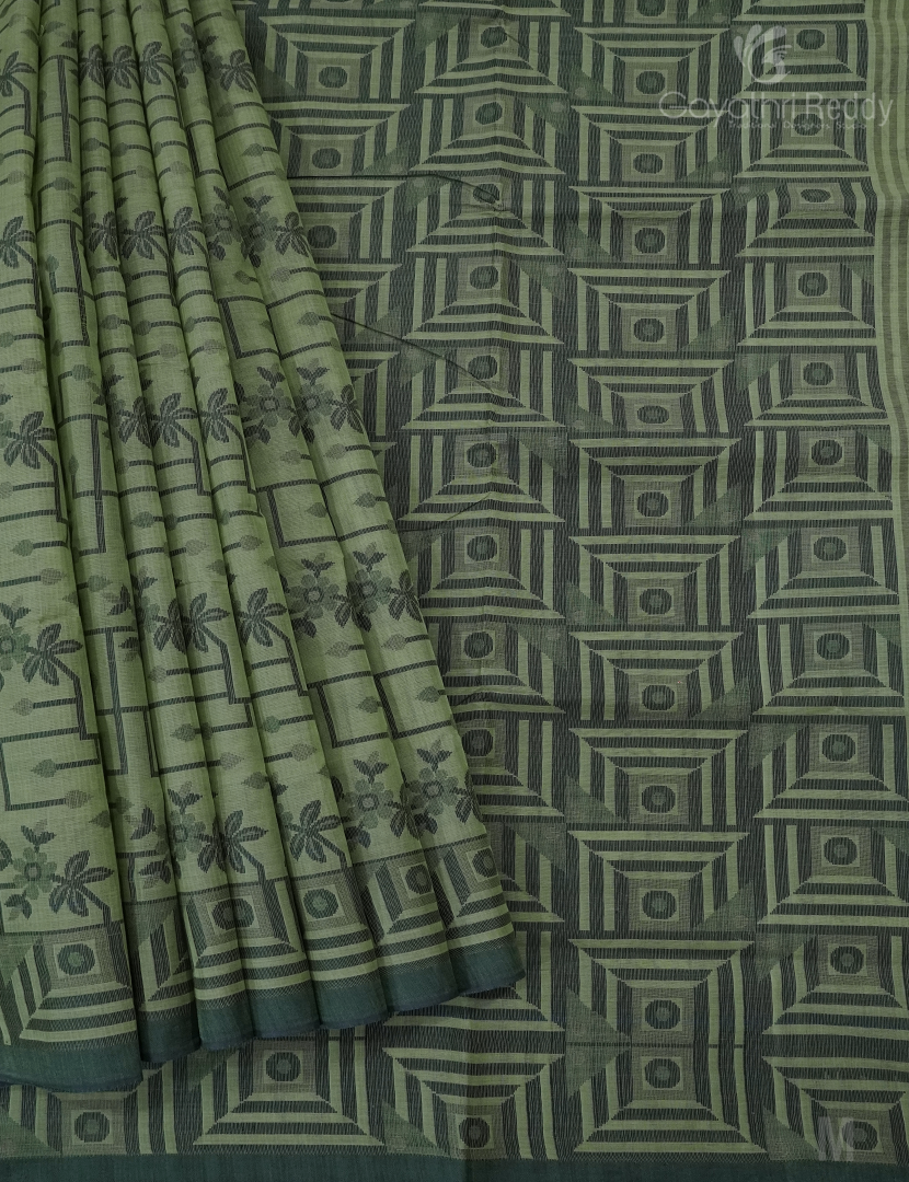 JAMDANI COTTON(WITHOUT BLOUSE)-JMC422