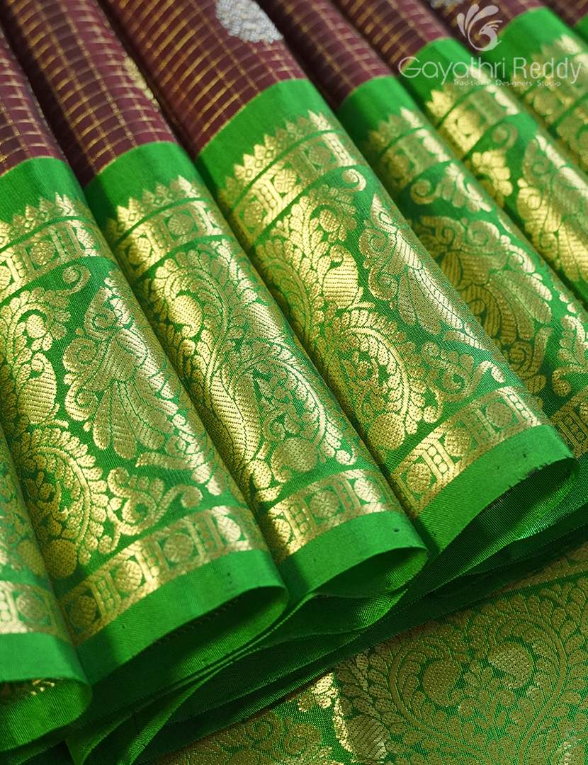 PURE KANCHI PATTU SAREE-KP8383