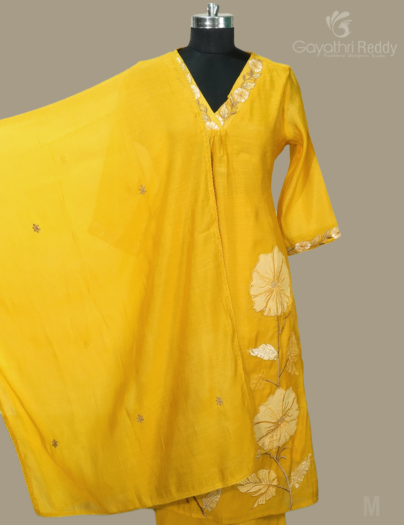 READYMADE DRESS SET(3PC)-KDS934