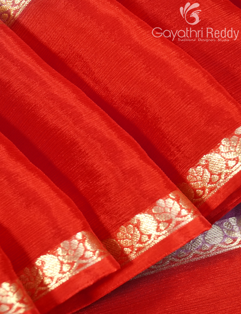 CHINON CHIFFON SAREE-CCS1