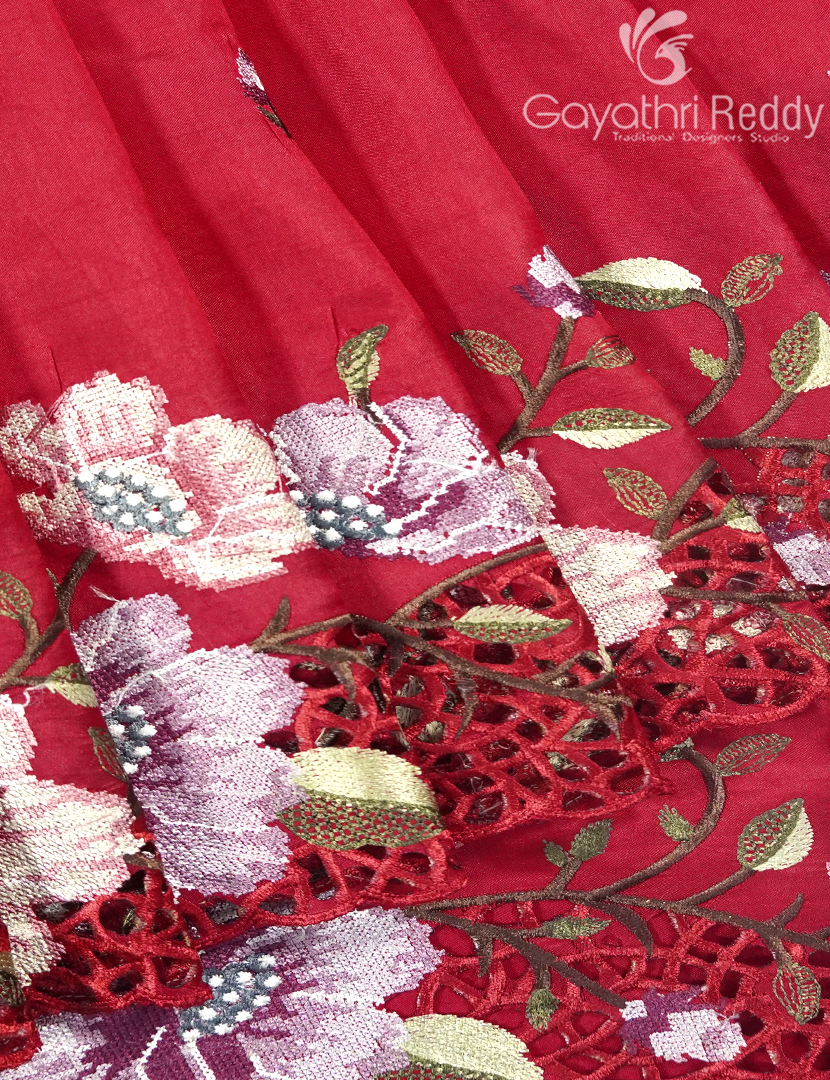 SEMI DUPION SILK SAREE-SDS91