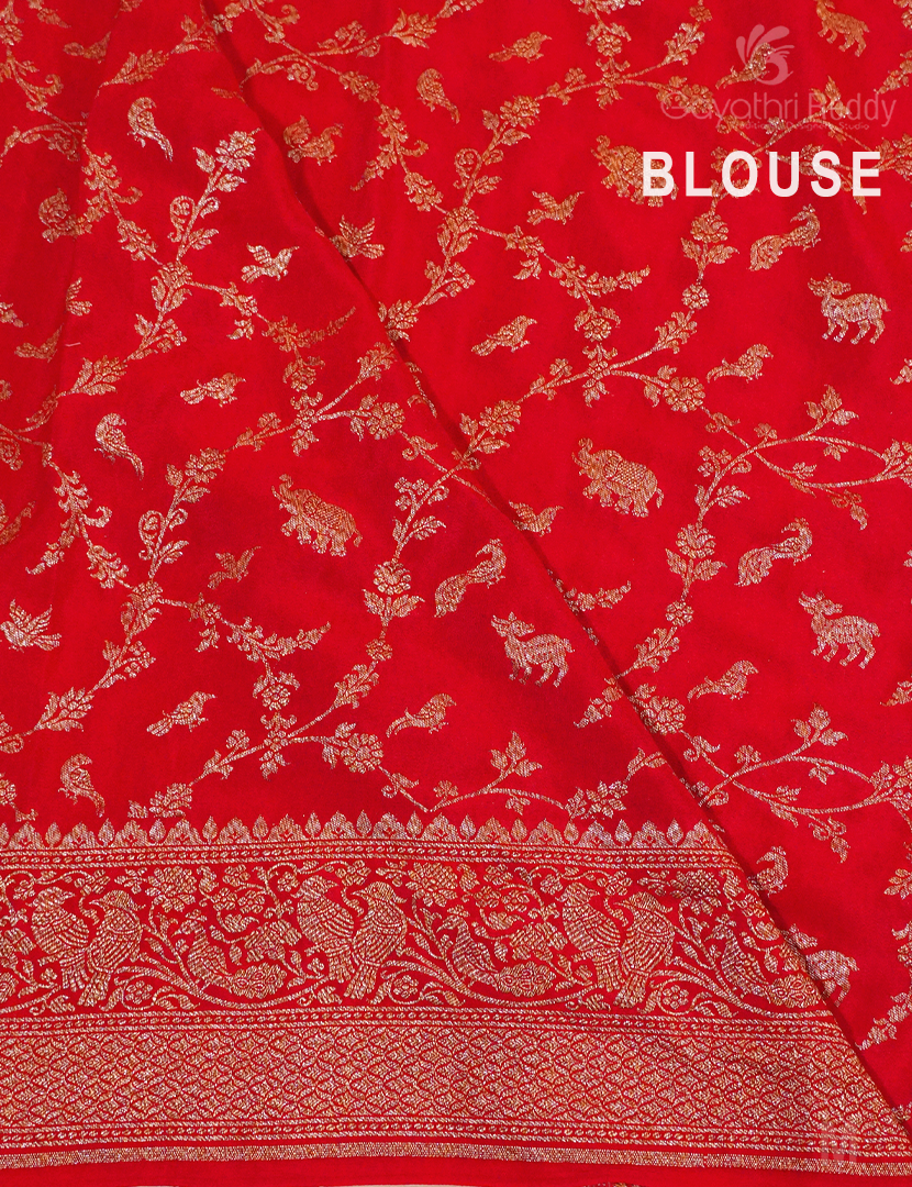 PURE BANARAS GEORGETTE KADDI-BG671
