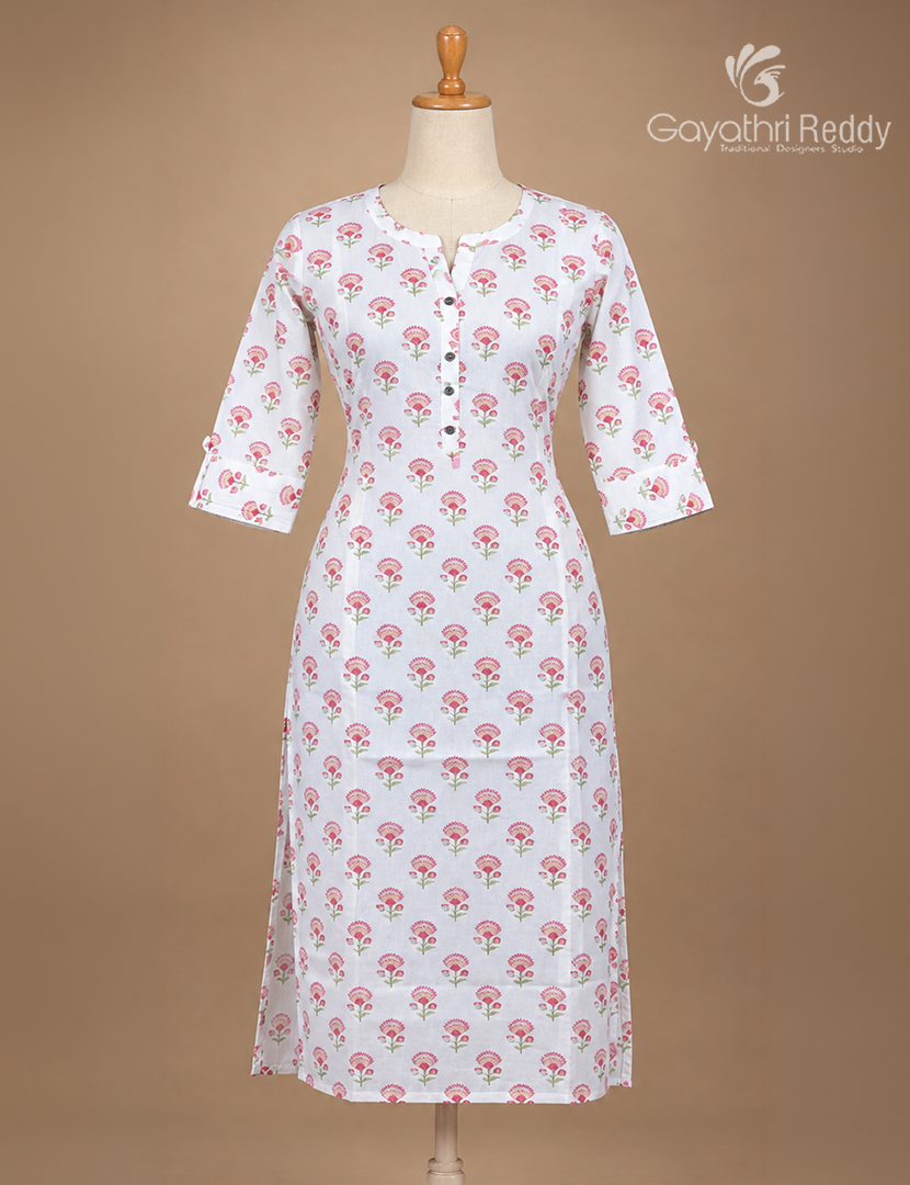 Kurthi in Cream