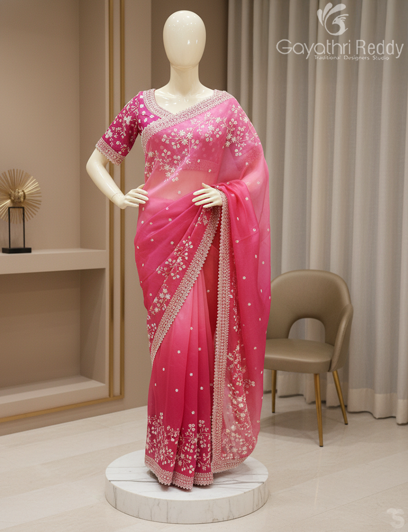 PURE ORGANZA SILK-FO788