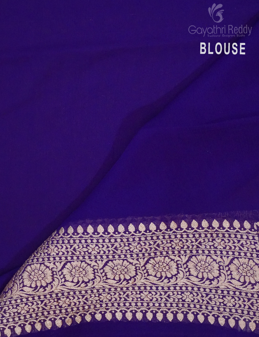 PURE BANARAS GEORGETTE KADDI-BG618
