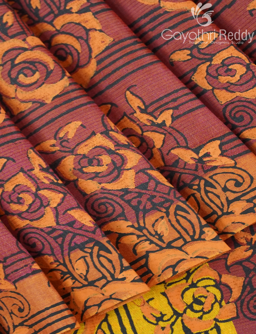 MANGALAGIRI PRINTED SAREE-MP110