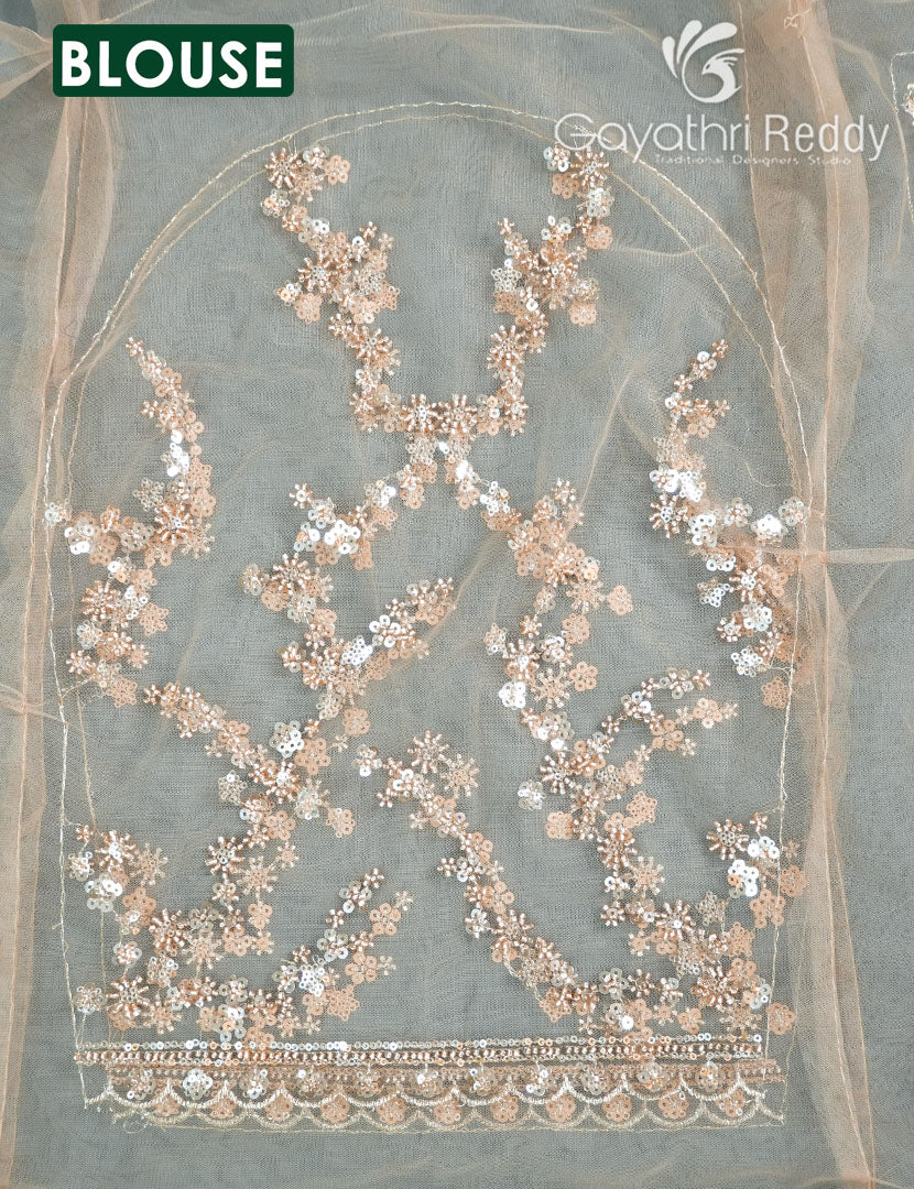 NETTED FANCY SAREE-NF43