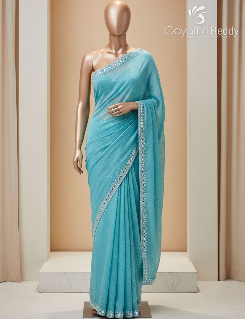 NETTED FANCY SAREE-NF30