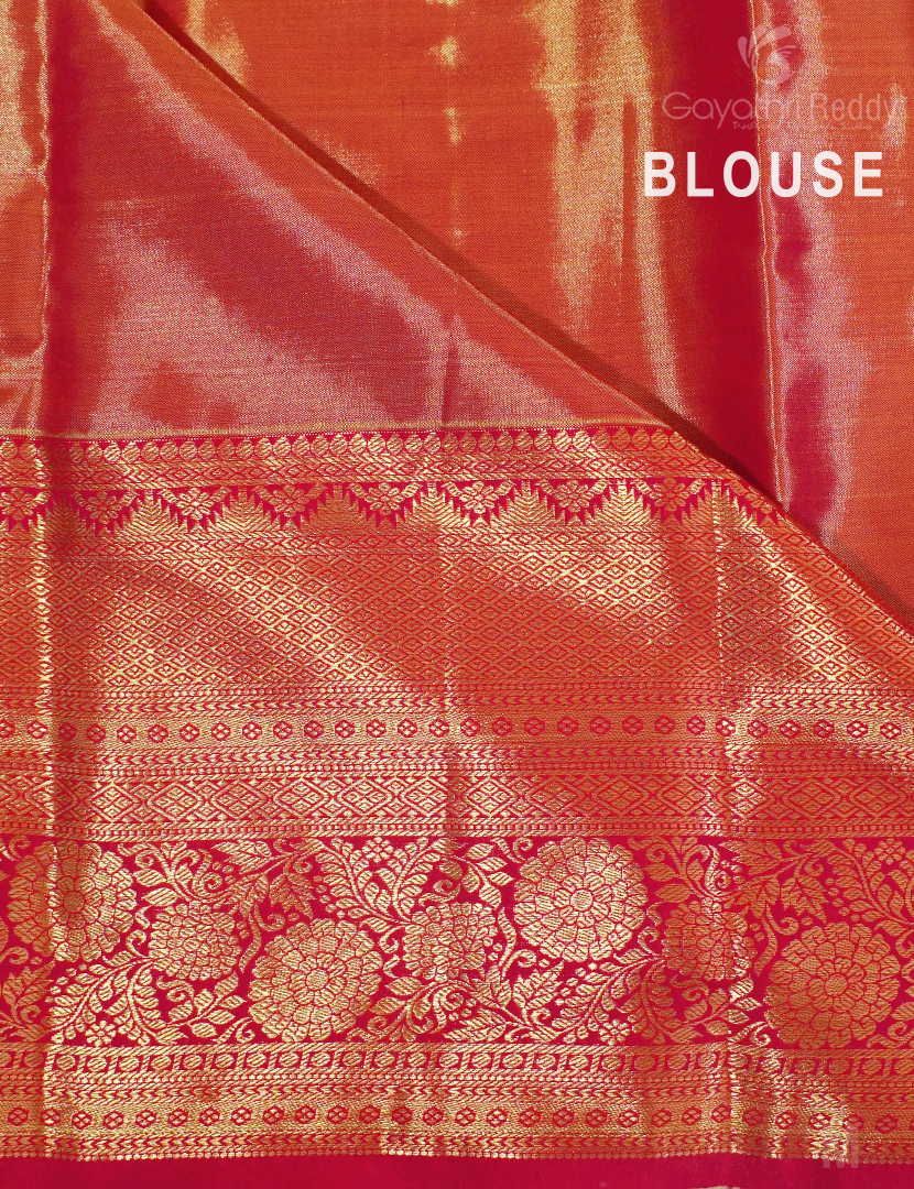 PURE KANCHI PATTU TISSUE-KP7309