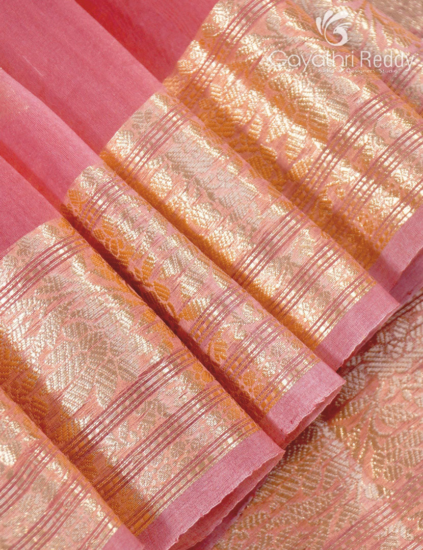 PURE BANARAS KORA SILK-BKS142