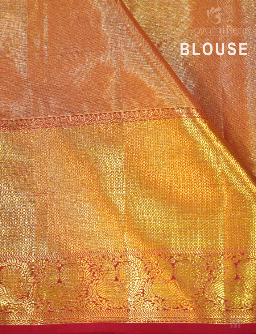 PURE KANCHI PATTU TISSUE-KP7479