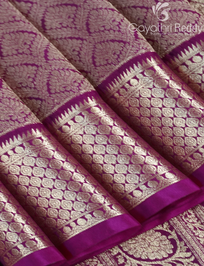 MYSORE CREPE BROCADE SAREE-MCB43
