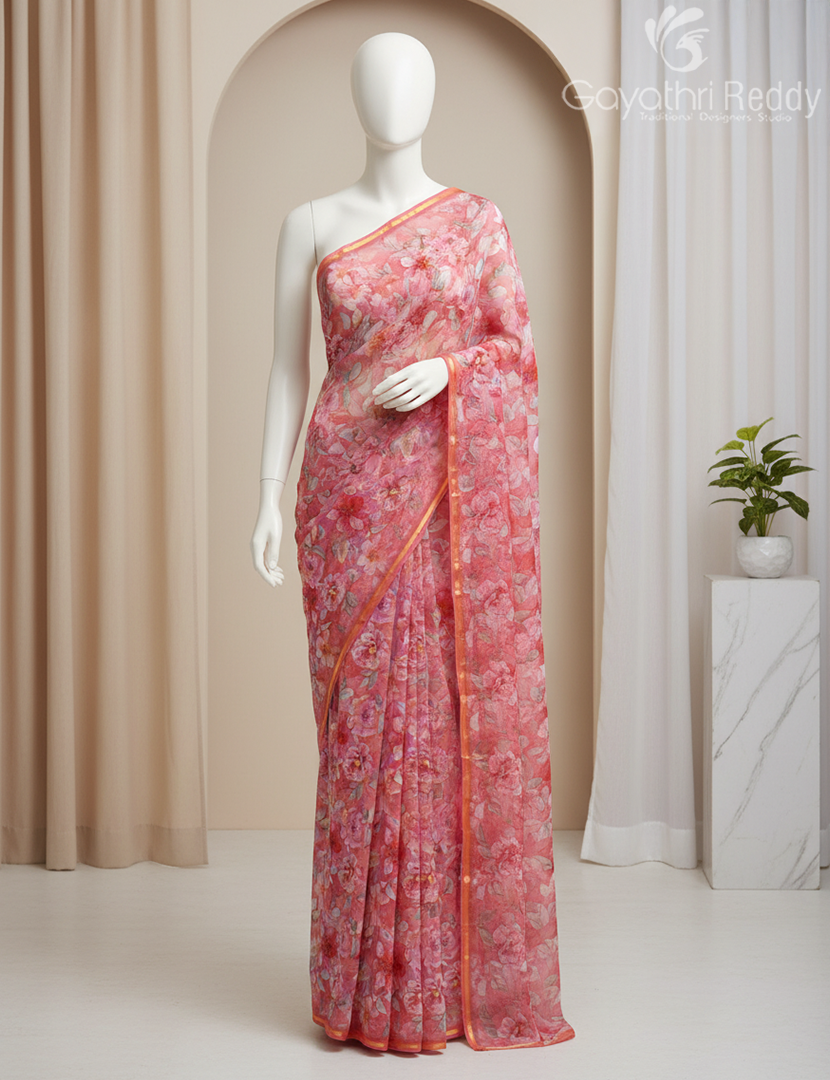 CHIFFON SAREE-SH671