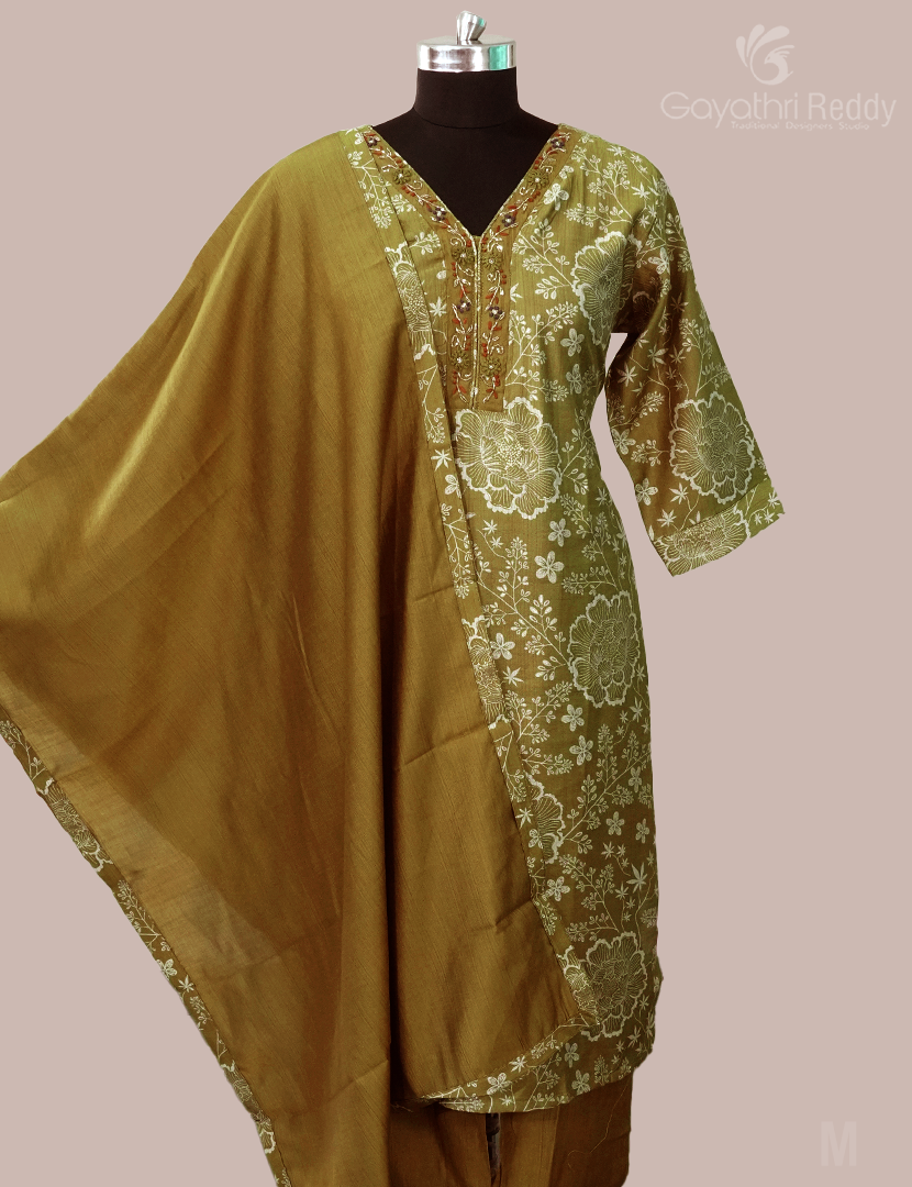 READYMADE DRESS SET(3PC)-KDS986