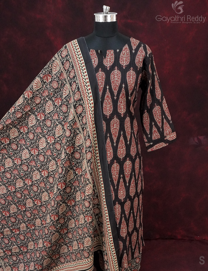 READYMADE DRESS SET(3PC)-KDS1198