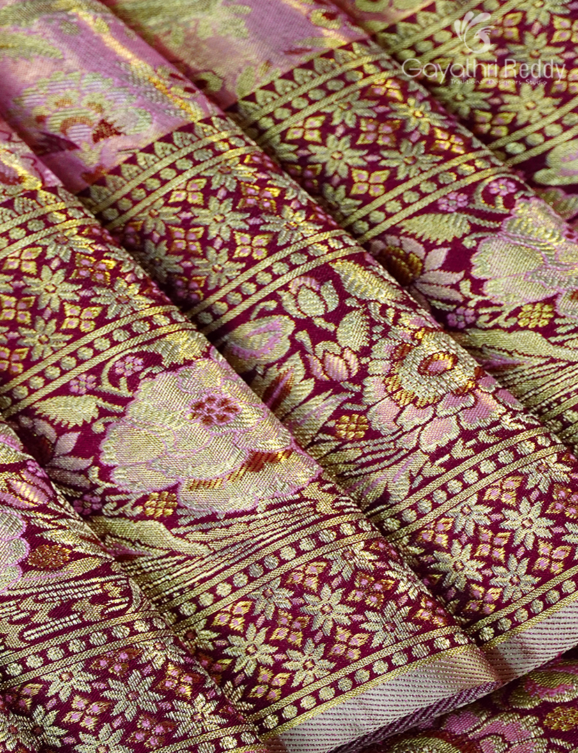 PURE KANCHI TISSUE SAREE-KP8564