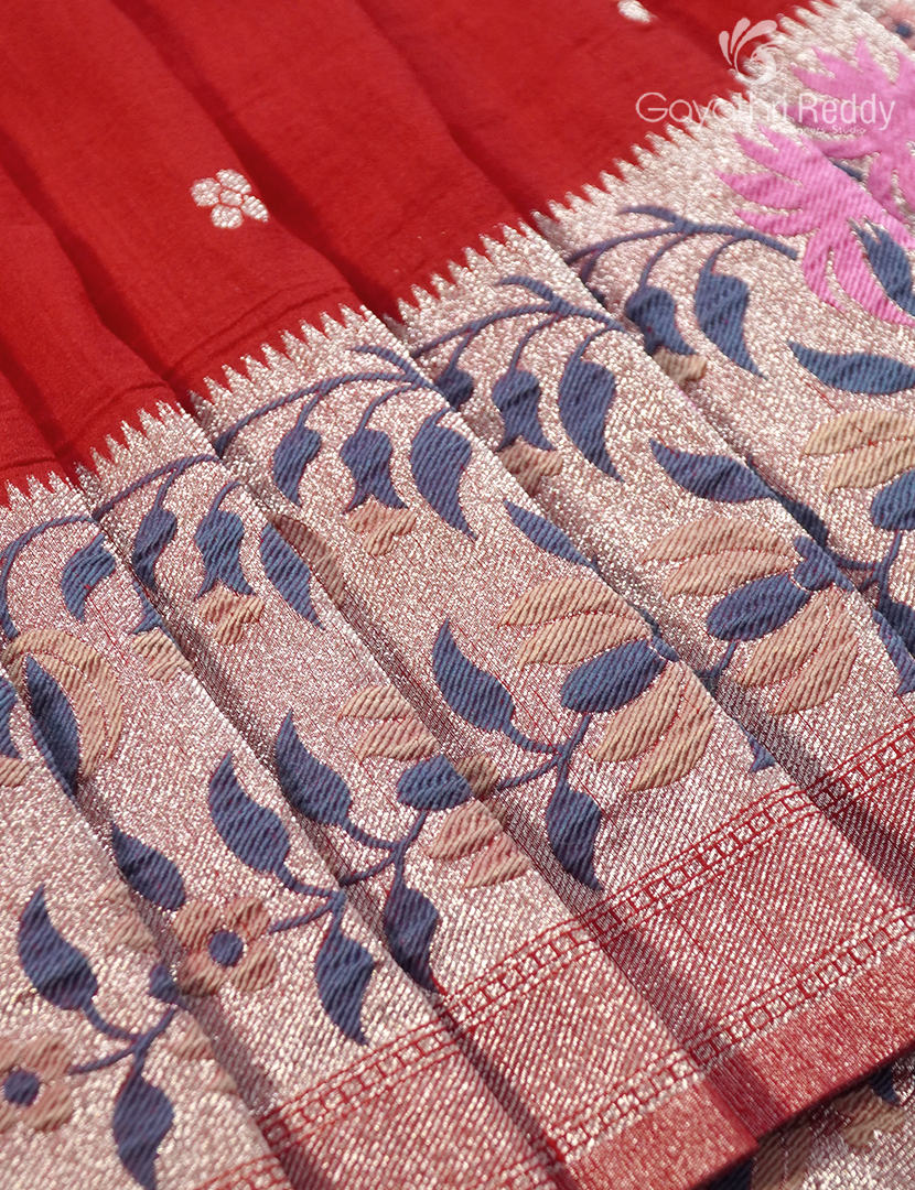 SEMI TUSSAR KADDI SAREE-STK16