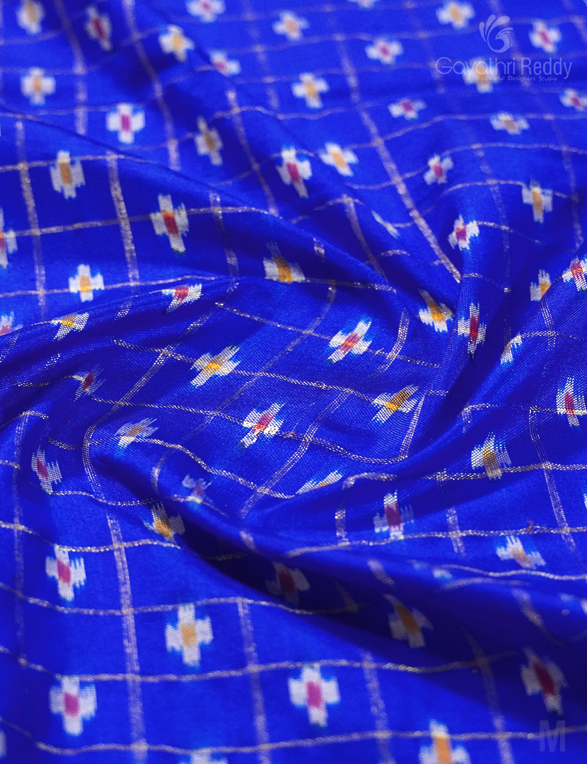 PURE IKKAT PATTU LEHANGA(FREE SIZE)-IPL98