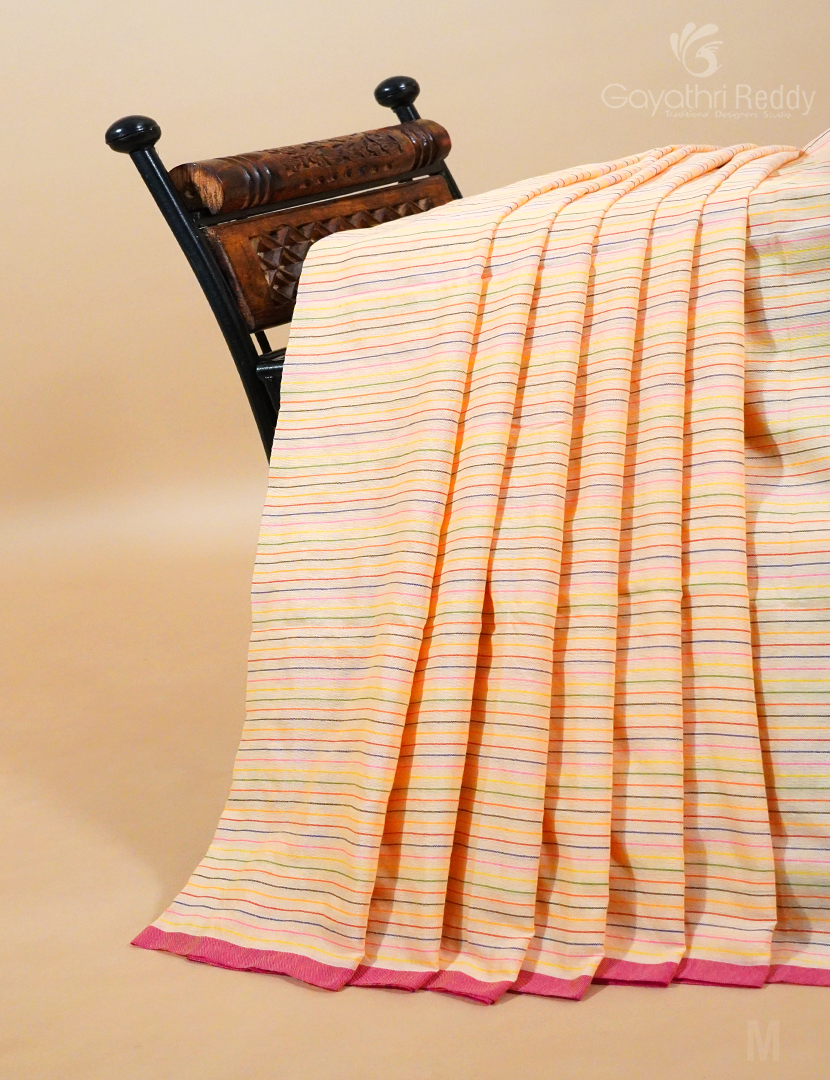 KHADI COTTON (WITHOUT BLOUSE)-KHC436