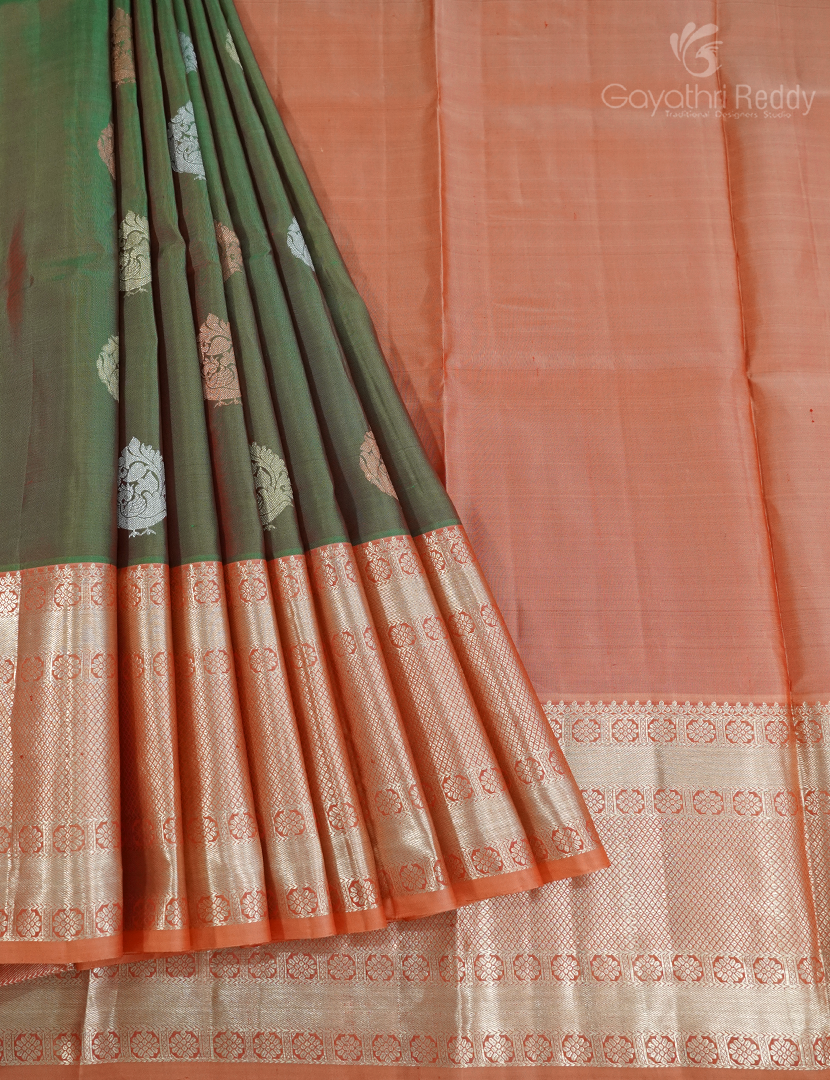 PURE KANCHI PATTU PAVADA(FREE SIZE)-KPL722