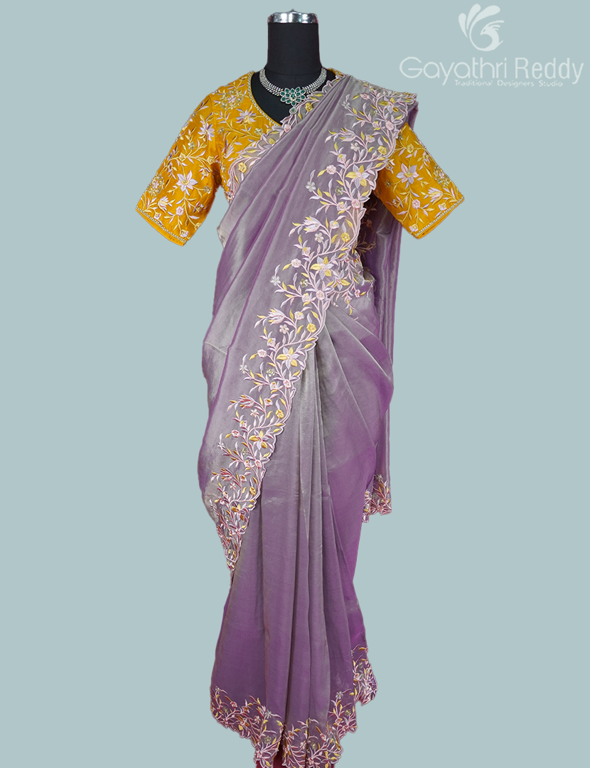 TISSUE FANCY (R.D) BLOUSE SAREE-TFBS2