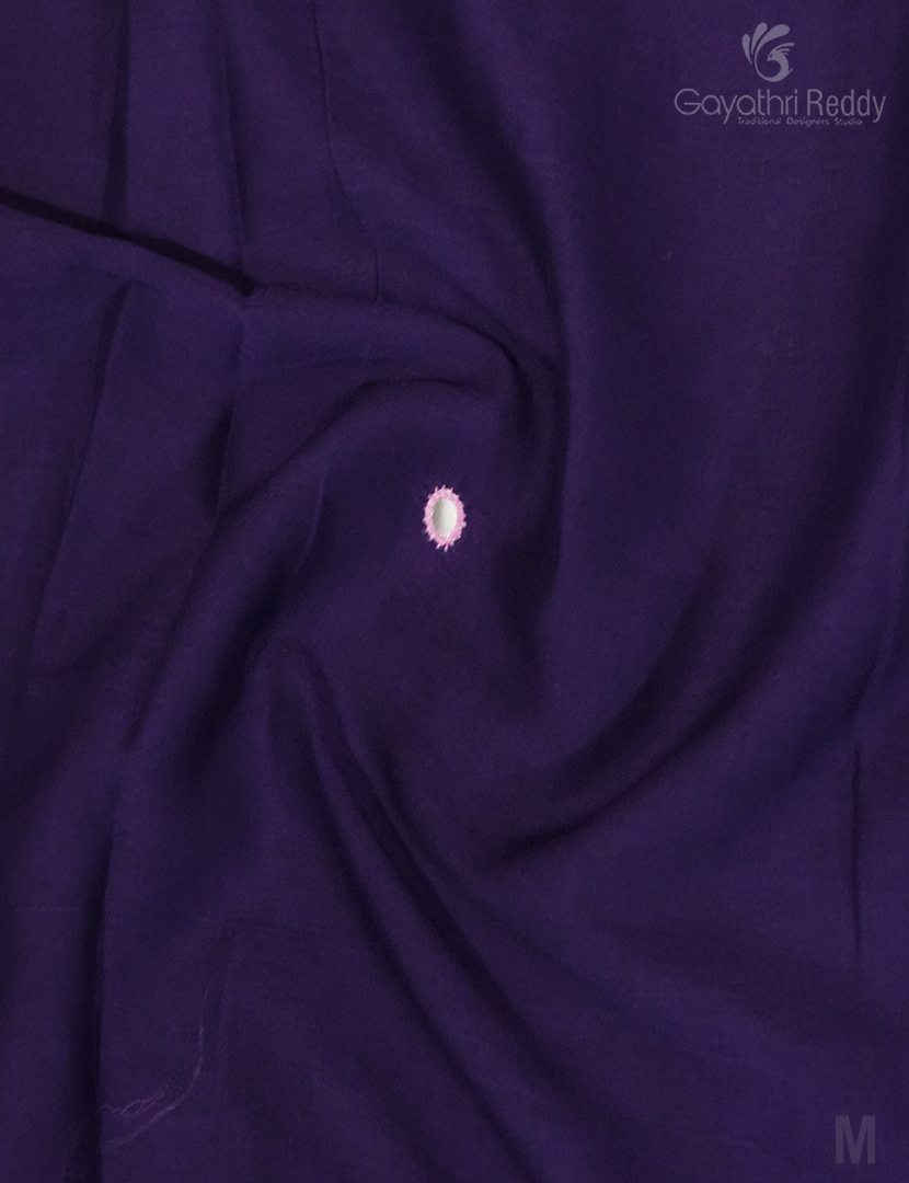 PURE MULMUL COTTON MIRROR WORK-MC1769